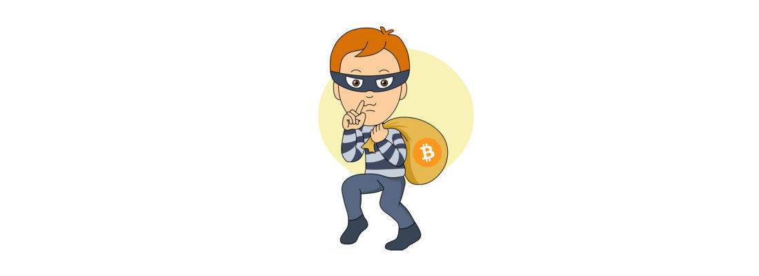 kradzież 100 bitcoinów