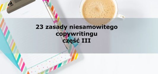 23 zasady niesamowitego copywritingu
