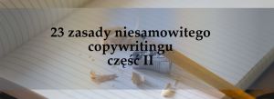 niesamowity copywriting