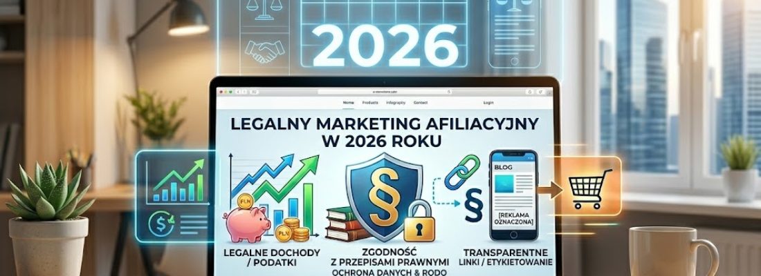 Czy afiliacja jest legalna w 2026 roku? Wszystko, co musisz wiedzieć o prawie i podatkach