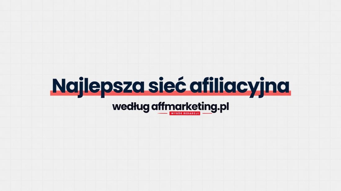 Conversand - najlepsza sieć afiliacyjna 2026 roku według affmarketing.pl