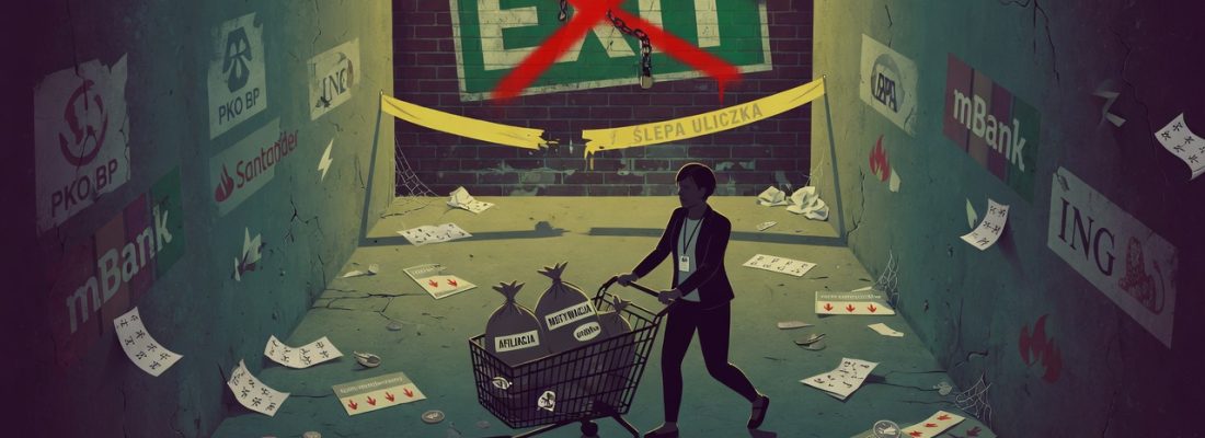 Dlaczego afiliacja kont bankowych oparta na ruchu motywowanym to ślepa uliczka?