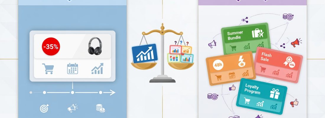 Czy lepiej promować jedną ofertę czy kilka kampanii naraz?