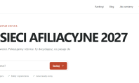 Najlepsze sieci afiliacyjne w 2027 wg Rankilo