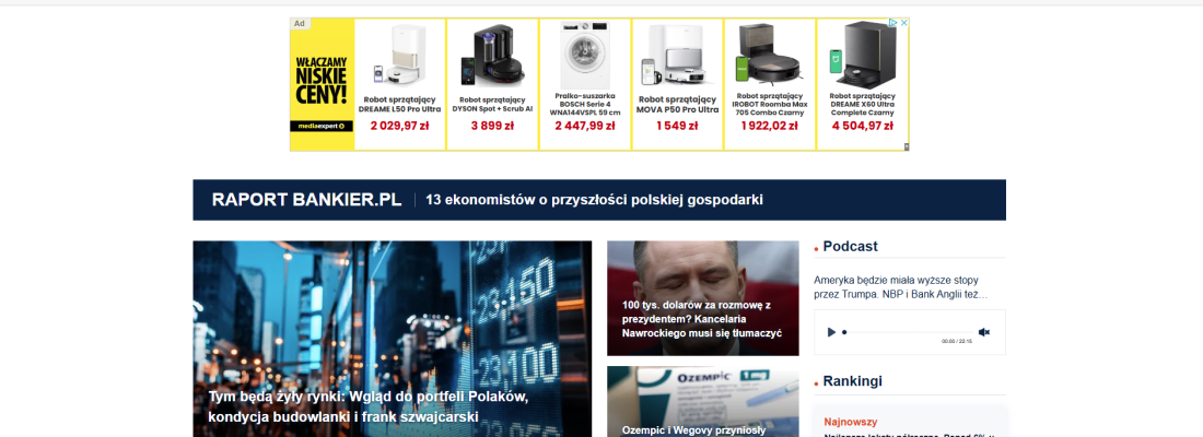 Jak zarabia Bankier.pl? Darmowe informacje finansowe jako potężny biznes
