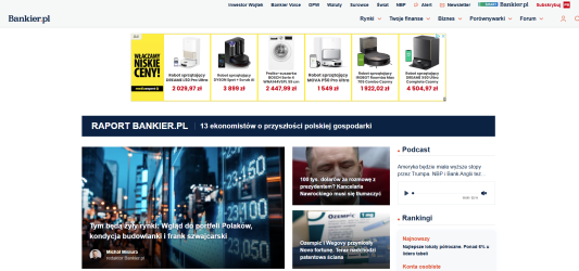 Jak zarabia Bankier.pl? Darmowe informacje finansowe jako potężny biznes