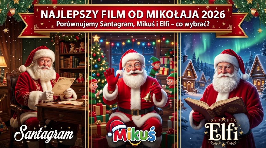 Najlepszy film od Mikołaja 2026 – Santagram vs Elfi vs Mikuś